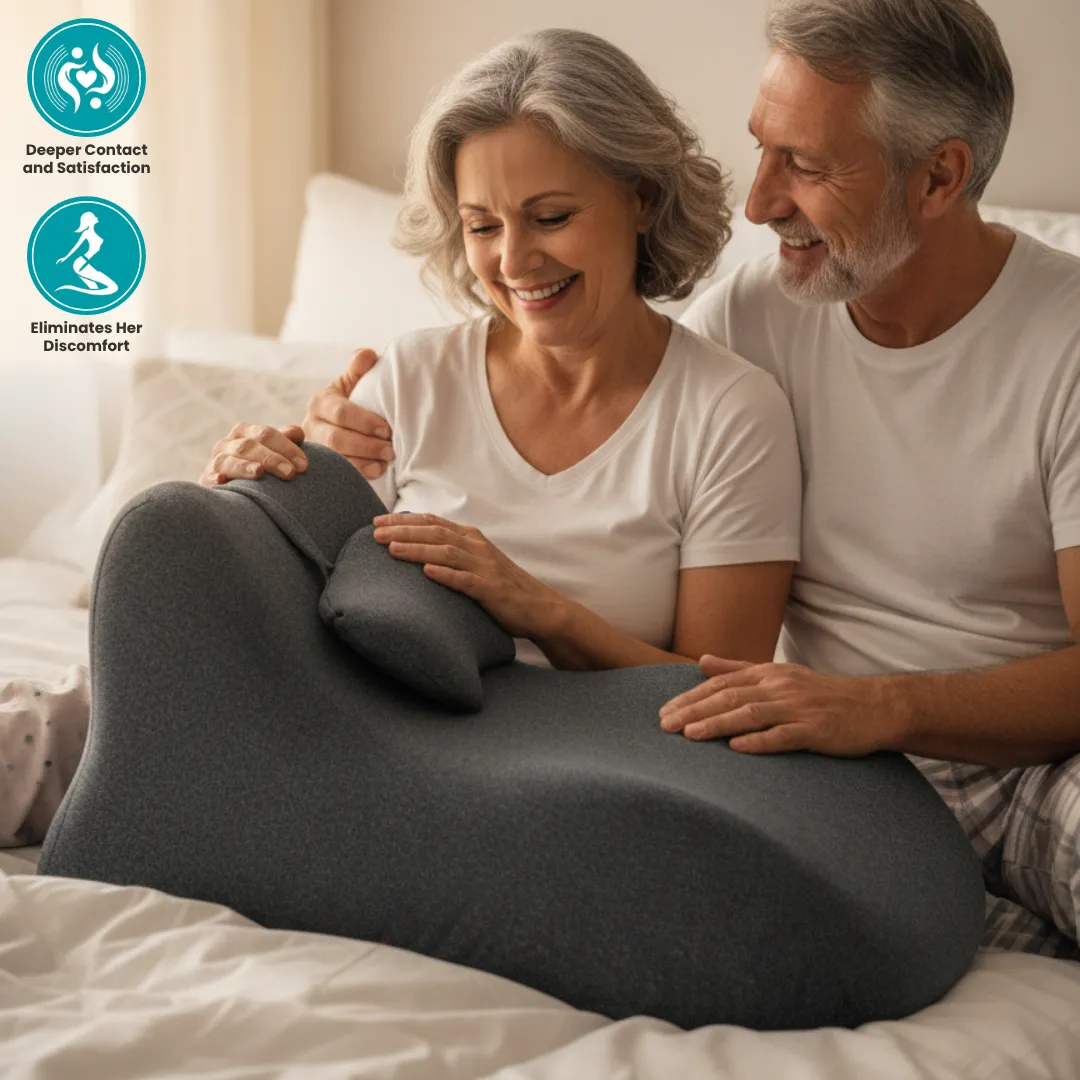 Elderly couple bed use